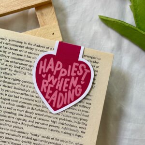 happiest when reading