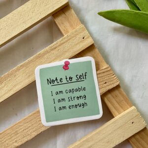 note to self