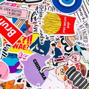 mystery sticker pack